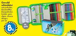 TEDi Gevuld schooletui aanbieding