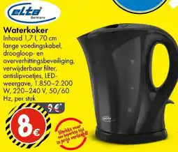 TEDi eLta Waterkoker aanbieding