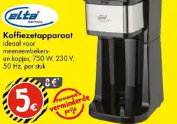 TEDi eLta Koffiezetapparaat aanbieding