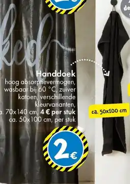 TEDi Handdoek aanbieding