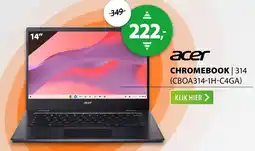Expert Acer chromebook | 314 (CBOA314-1H-C4GA) aanbieding