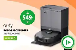 Expert Eufy robotstofzuiger X10 pro omni aanbieding