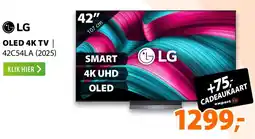 Expert LG OLED 4K TV | 42C54La aanbieding