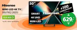 Expert Hisense MINI-LED 4K TV | 50U79Q (2025) aanbieding