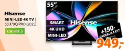 Expert Hisense MINI-LED 4K TV 55U79Q PRO aanbieding