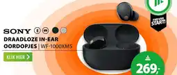 Expert SONY DRAADLOZE I OORDOPJES aanbieding