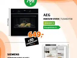 Expert AEG INBOUW OVEN aanbieding