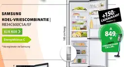 Expert SAMSUNG KOEL-VRIESCOMBINATIE aanbieding