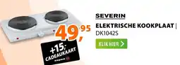 Expert Severin Elektrische kookplaat aanbieding