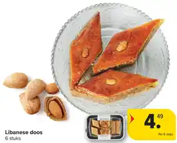 Carrefour Libanese doos aanbieding