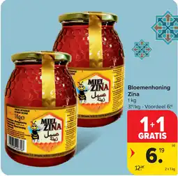 Carrefour Bloemenhoning Zina aanbieding