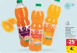 Carrefour Niet-bruisende limonade Carrefour aanbieding