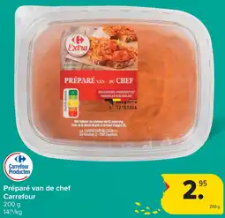 Carrefour Préparé van de chef Carrefour aanbieding