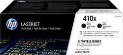 Coolblue HP 410X Toner Zwart Duo Pack (Hoge Capaciteit) aanbieding