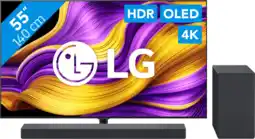 Coolblue LG 55 OLED EVO G56 4K (2025) + LG DSC9S aanbieding