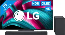 Coolblue LG 55 OLED EVO C54 4K (2025) + LG DSC9S aanbieding