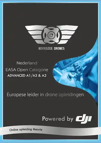 Coolblue Noordzee Drones Opleidingsvoucher Vliegbewijs A1/A2/A3 aanbieding