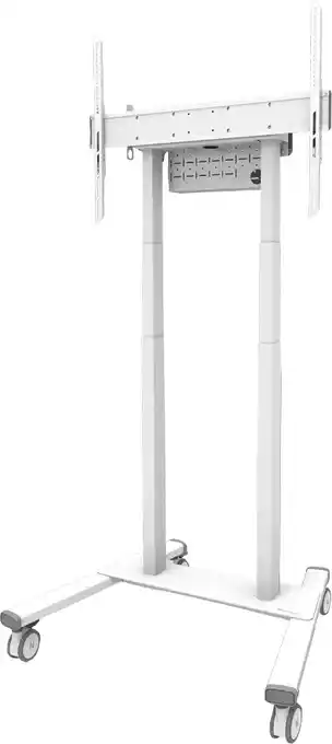 Coolblue Neomounts MOVE Lift FL55-875WH1 gemotoriseerde vloersteun Wit aanbieding