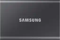 Coolblue Samsung T7 SSD 1To Gris aanbieding