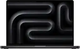 Coolblue Apple MacBook Pro 16 Pouces M4 Pro (CPU 14 Cœurs/GPU 20 Cœurs) 24 Go/1 To Noir Sidéral AZERTY aanbieding