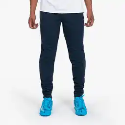 Decathlon Trainingsbroek voor voetbal volwassenen Essential marineblauw aanbieding