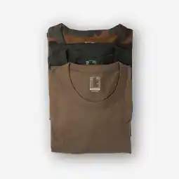 Decathlon Set van 3 stevige T-shirts voor de jacht aanbieding