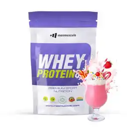 Decathlon Wei-eiwit 80 - 500g Strawberry Dream MM Supplements aanbieding