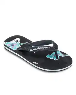 Decathlon Teenslippers MOLOKAI ART 25 YOUTH Schwarz Jongens aanbieding