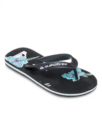 Decathlon Teenslippers MOLOKAI ART 25 YOUTH Schwarz Jongens aanbieding