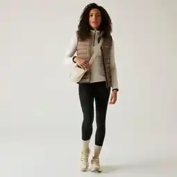 Decathlon De Marizion waterafstotende wandelbodywarmer voor dames aanbieding