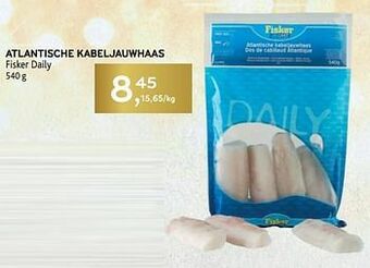 Alvo Atlantische kabeljauwhaas fisker daily aanbieding