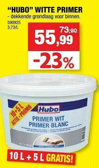 Hubo Hubo witte primer aanbieding