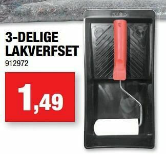 Hubo 3-delige lakverfset aanbieding