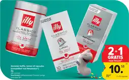 Carrefour Gemalen koffie, bonen of capsules aanbieding