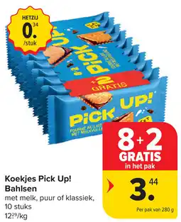 Carrefour Koekjes Pick Up! Bahlsen aanbieding