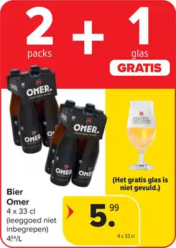 Carrefour Bier Omer aanbieding