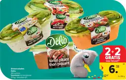 Carrefour Smeersalades Délio aanbieding