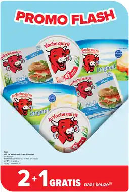 Carrefour Kaas Kiri, La Vache qui rit en Babybel aanbieding
