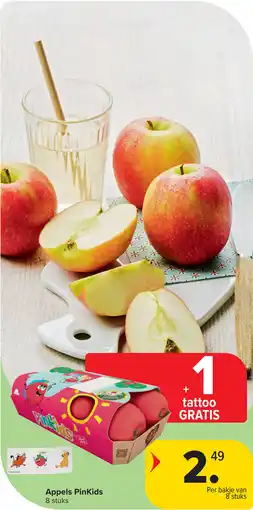 Carrefour Appels PinKids aanbieding