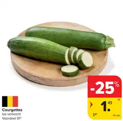 Carrefour Courgettes aanbieding