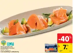Carrefour Noorse gerookte zalm Kwaliteitsketen Carrefour aanbieding