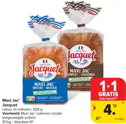 Carrefour Jacquet Maxi Jac' aanbieding