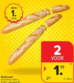 Carrefour Stokbrood aanbieding
