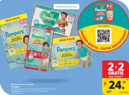 Carrefour Pampers Gamma luiers en pants aanbieding