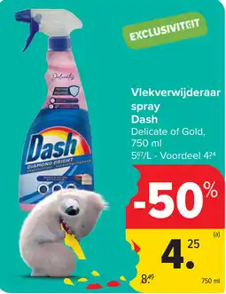 Carrefour Dash Vlekverwijderaar spray aanbieding
