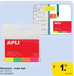 Carrefour Apli Bladwijzer - Index aanbieding