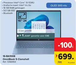 Carrefour Hp 16-BA1008 OmniBook 5 Clamshell aanbieding