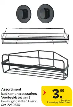 Carrefour Assortiment badkameraccessoires aanbieding