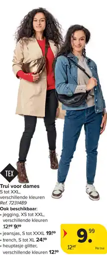 Carrefour Tex Trui voor dames aanbieding