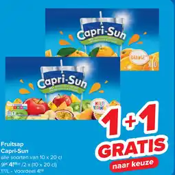 Carrefour Capri-Sun Fruitsap aanbieding